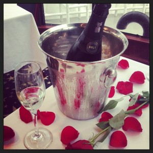 Champagne and Roses